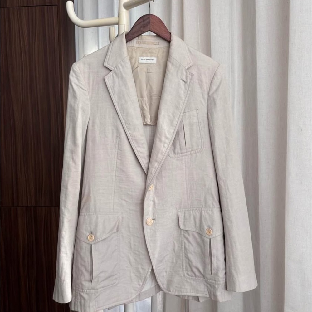 Dries Van Noten Beige Blazer